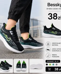 Buty Sportowe DAMSKIE 36-41 8par)