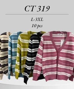 Swetry damskie, size l-3xl,paczka 10szt,mix kolor