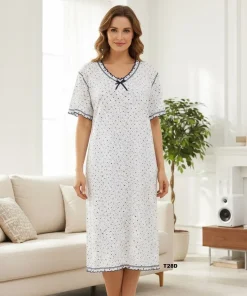 Koszule nocne damskie,size m-3xl, Paczka 10szt ,mix kolor