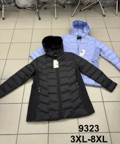 Kurtki damskie,size 3xl-8xl,paczka 6szt ,1kolor