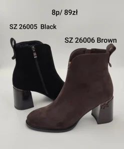 Buty Botki DAMSKIE 36-41 8par)