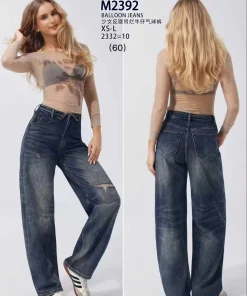 Jeansy Damskie,Size xs-l,paczka 12szt, 1 kolor