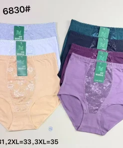 Majtki Damskie,Size xl-3xl,paczka 24szt, mix kolor