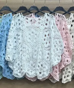 Bluzki damskie, size uni,paczka 6szt,mix kolor