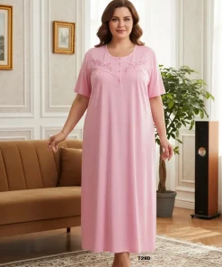 Koszule nocne damskie,size m-3xl, Paczka 10szt ,mix kolor