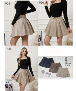 Spódnica damskie,size uni,Paczka 12szt,mix kolor