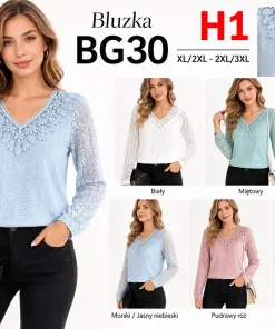 Bluzki Damskie,Size xl/2xl-2x/3xl,paczka 12szt, mix kolor