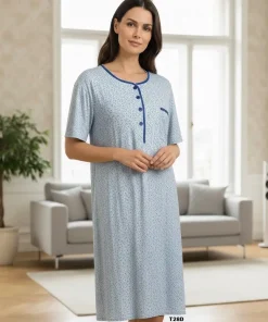 Koszule nocne damskie,size m-3xl, Paczka 10szt ,mix kolor