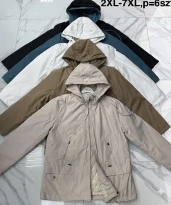 Kurtki damskie ,size 2-7xl,Paczka 6szt, 1kolor
