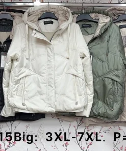 Kurtki damskie ,size 3-7xl,Paczka 5szt, 1kolor