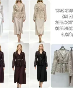 Komplety Damskie,size s/m-m/l,paczka 6szt, mix kolor