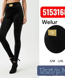 Legginsy damskie,size s/m-l/xl,paczka 12szt , 1 kolor