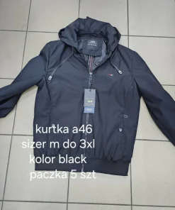 Kurtki MĘSKIE,size m-3xl,Paczka 5szt ,1 kolor
