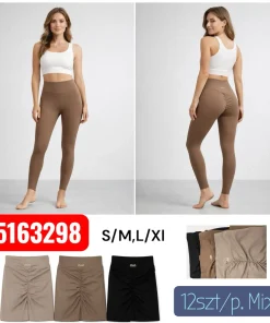 Legginsy damskie,size s/m-l/xl,paczka 12szt , mix kolor