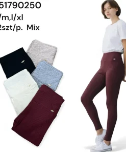 Leginsy damskie,size s/m-l/xl,paczka 12szt ,mix kolor