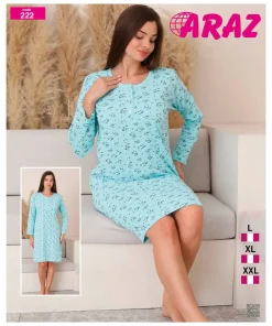 Koszule nocne Damskie, size l-2xl,Paczka 12szt, mix kolor