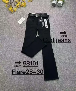 Jeansy Damskie,size 26-30,Paczka 12szt ,1kolor