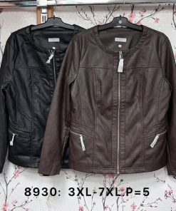 Kurtki skórzane damskie,size 3-7xl,paczka 5szt ,1kolor