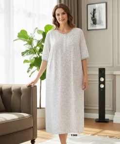 Koszule nocne damskie,size m-3xl, Paczka 10szt ,mix kolor