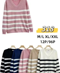 Swetry Damskie,size m/l-xl/2xl,Paczka 12szt ,mix kolor