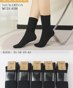 Skarpety Damskie,Size 35-42,paczka 40szt, 1 kolor