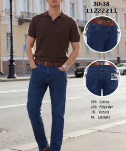 Spodnie JEANSOWE MĘSKIE,Size 30-38,paczka 12szt, 1 kolor