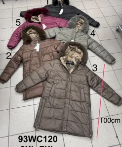 Kurtki damskie,size 2-7xl,paczka 6szt ,1kolor