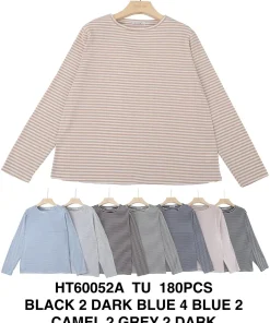 Bluzy damskie,size s/m-m/l,Paczka 18szt ,mix kolor