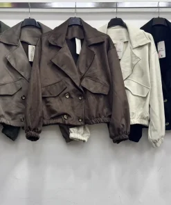 Kurtki damskie , WŁOSKA,Size uni ,paczka 6 szt mix kolor