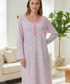 Koszule nocne damskie,size m-3xl, Paczka 10szt ,jasny kolor