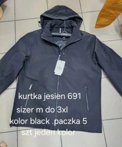 Kurtki MĘSKIE,size m-3xl,paczka 5szt,1kolor