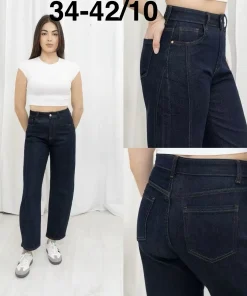 Jeansy Damskie, size 34-42,Paczka 10szt ,1 kolor