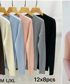 Swetry damskie,Size s/m-l/xl,paczka 8szt, mix kolor