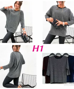Bluzki Damskie ,size m/l-xl/2xl,paczka 12szt,mix kolor