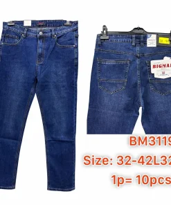 Spodnie JEANSOWE MĘSKA,size 32-42,Paczka 10szt, 1kolor