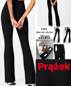 Legginsy Damske,Size s/m-2xl/3xl,paczka 12szt, 1 kolor