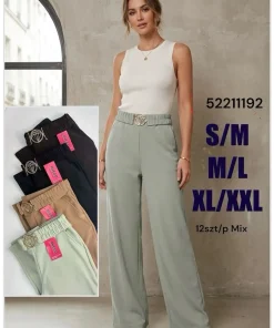 Spodnie damskie,Size s/m-xl/2xl,paczka 12szt, mix kolor