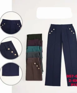 Spodnie Damskie,size 2xl-6xl,Paczka 12szt,mix kolor
