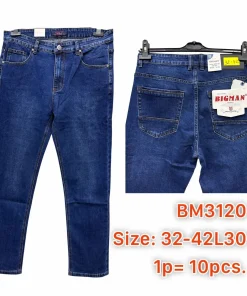Spodnie JEANSOWE MĘSKA,size 32-42,Paczka 10szt, 1kolor