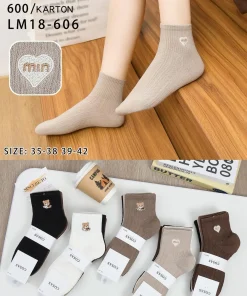 Skarpety Damskie,Size 35-42,paczka 40szt, mix kolor