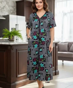 Koszule nocne damskie,size m-3xl, Paczka 10szt ,mix kolor
