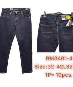 Spodnie JEANSOWE MĘSKA,size 32-42,Paczka 10szt, 1kolor
