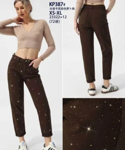 Jeansy Damskie,Size xs-xl,paczka 12szt, 1 kolor