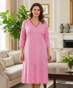 Koszule nocne damskie,size l-4xl, Paczka 10szt ,mix kolor