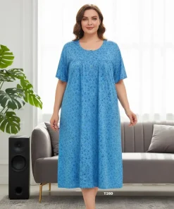 Koszule nocne damskie,size m-3xl, Paczka 10szt ,mix kolor
