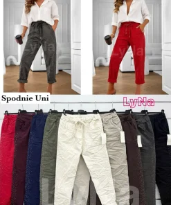 Spodnie damskie, size uni,paczka 6szt,mix kolor