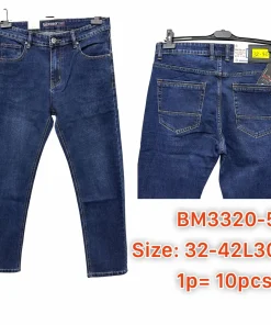 Spodnie JEANSOWE MĘSKA,size 32-42,Paczka 10szt, 1kolor