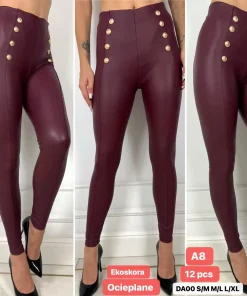 Spodnie skórzane Damskie,Size s/m-l/xl,paczka 12szt, 1 kolor
