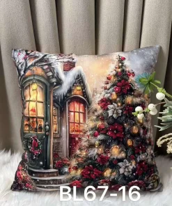 Poszewki świąteczny Romiar:40/40cm Paczka 10szt mix