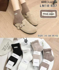 Skarpety Damskie,Size 35-42,paczka 40szt, mix kolor